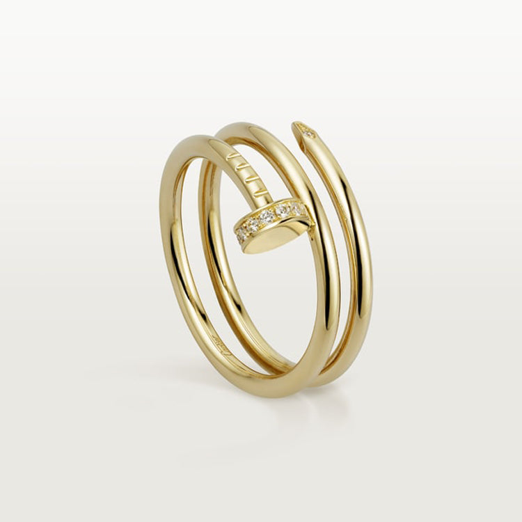 18K Juste Un Clou Diamond Ring