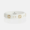 18K GG Icon White Zirconia Ring