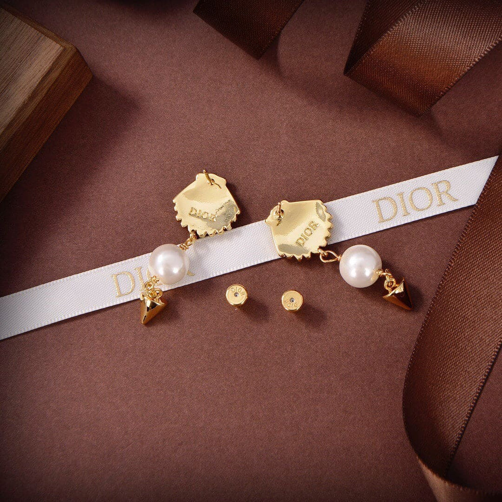 18K CD Sea Garden Earrings