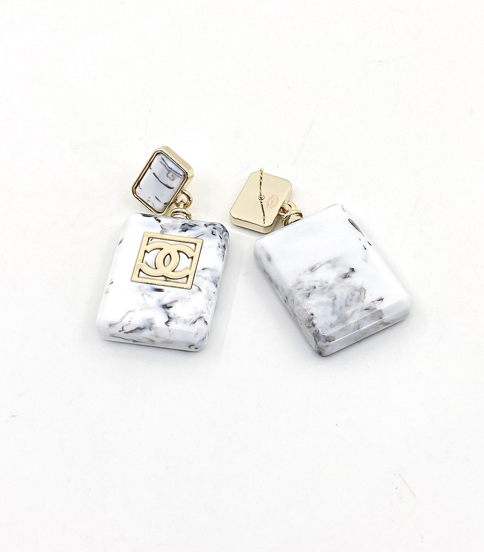18K CC Eternal No¡ã5 Earrings