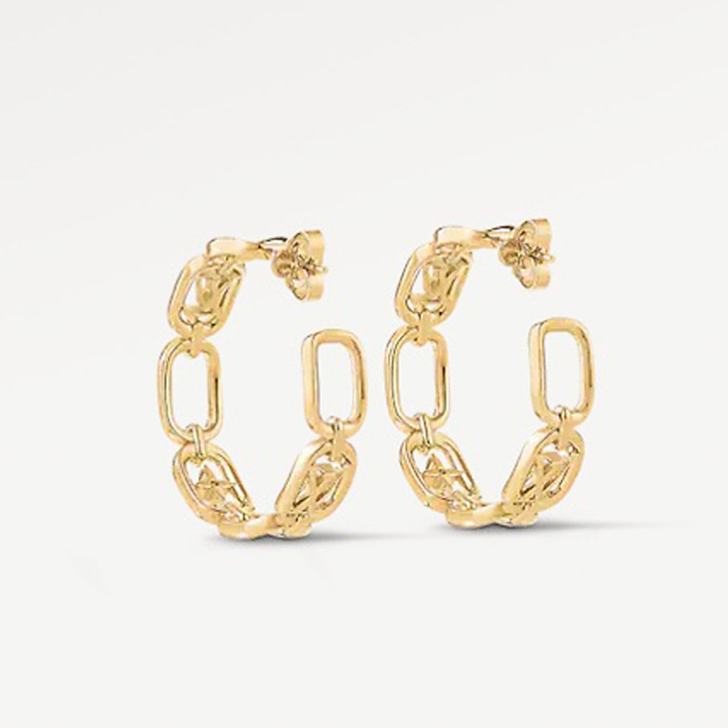 18K Louis My Chain Earrings