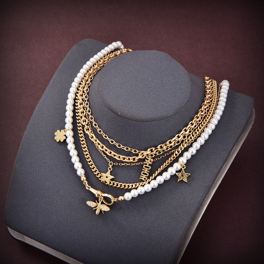 18K CD Tassel Necklace