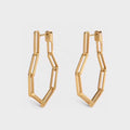 18K Triomphe Chain Earrings