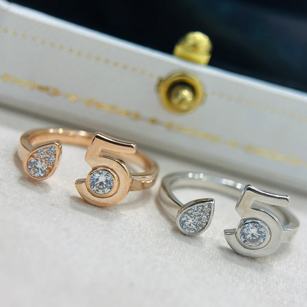18K CC No.5 Ring