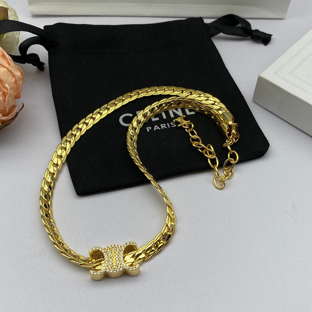 18K Coeur Chain Necklace