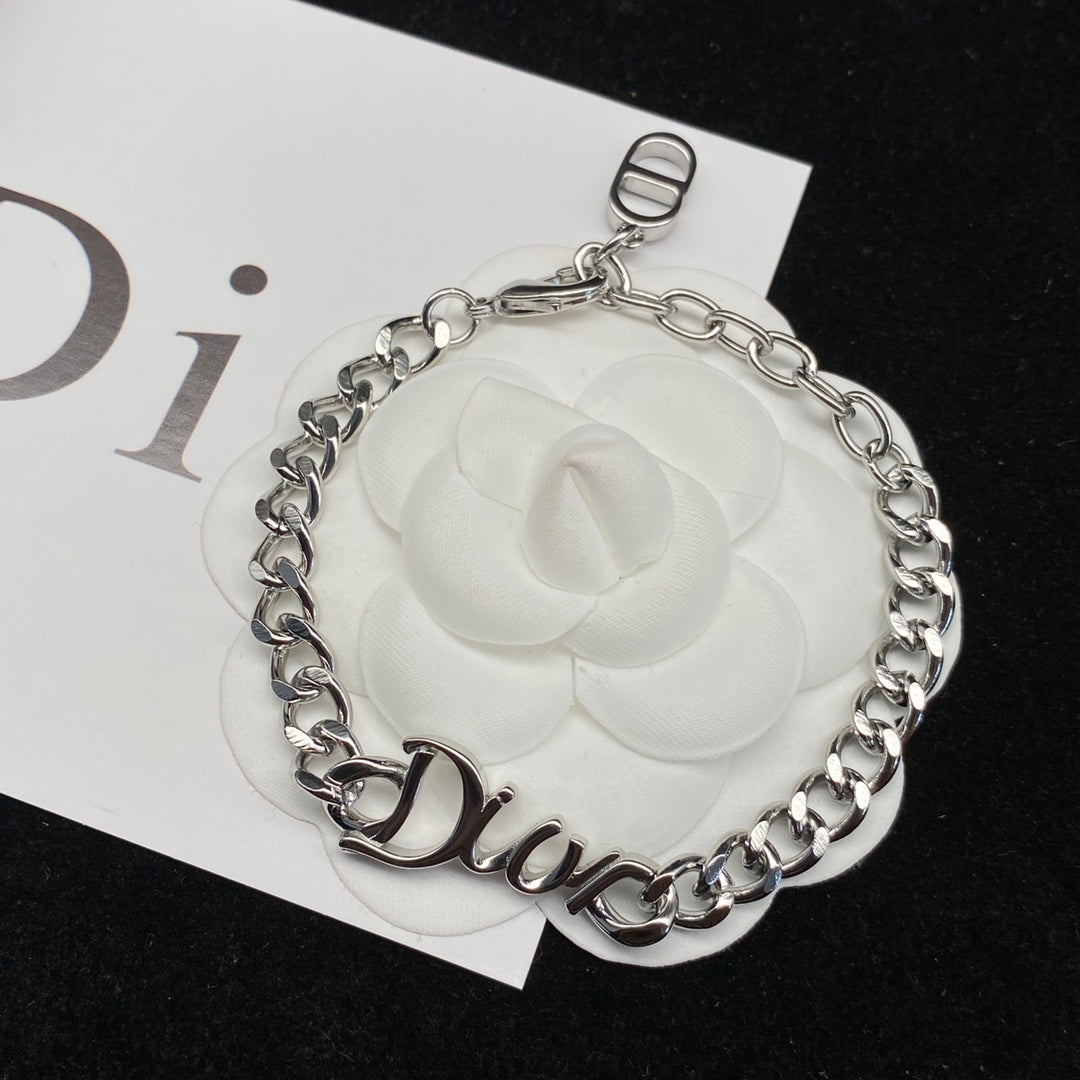 18K CD Love Chain Bracelet