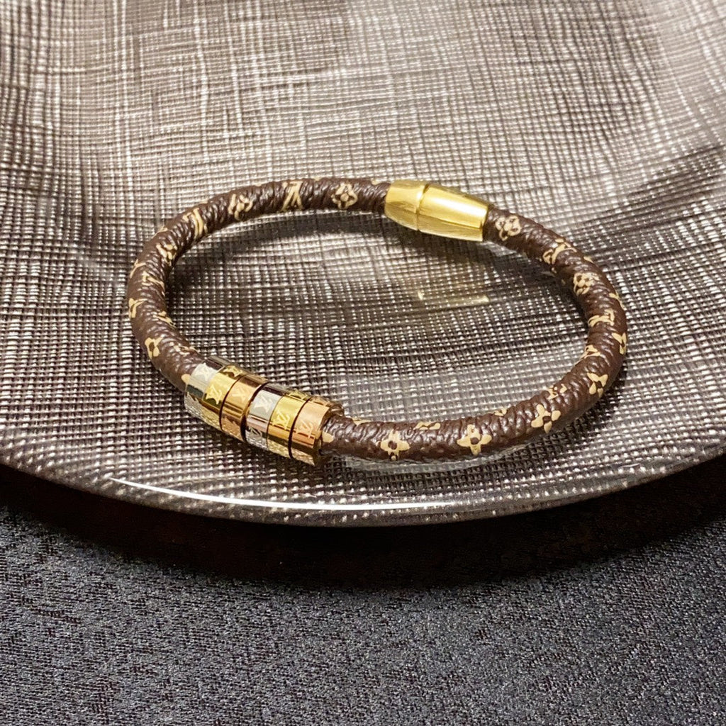 18K Louis Monogram Bracelet