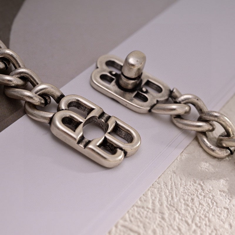 18K BB Monaco Chain Necklace